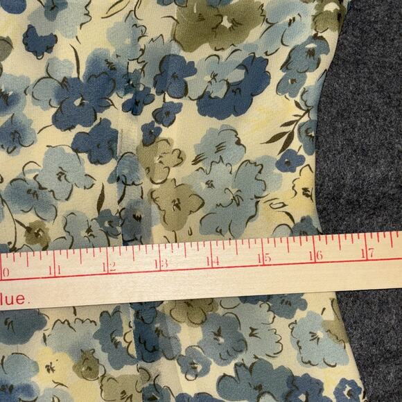 Eddie Bauer Sleeveless Floral Maxi Tank Dress Sz 8 Boho, Cottagecore - Picture 6 of 9